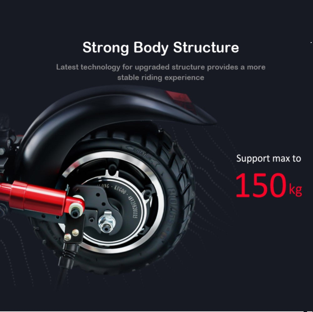 electric scooter with heavy load support 150kg load capacity