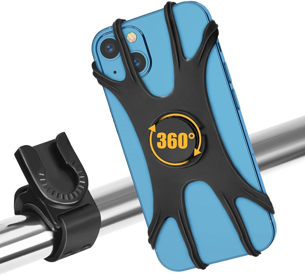 360 degrees universal bike phone holder