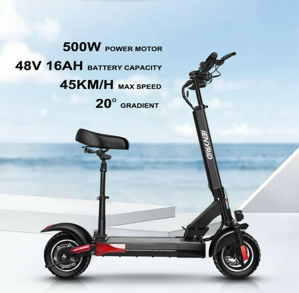 500W electric scooter with 45km/h speed