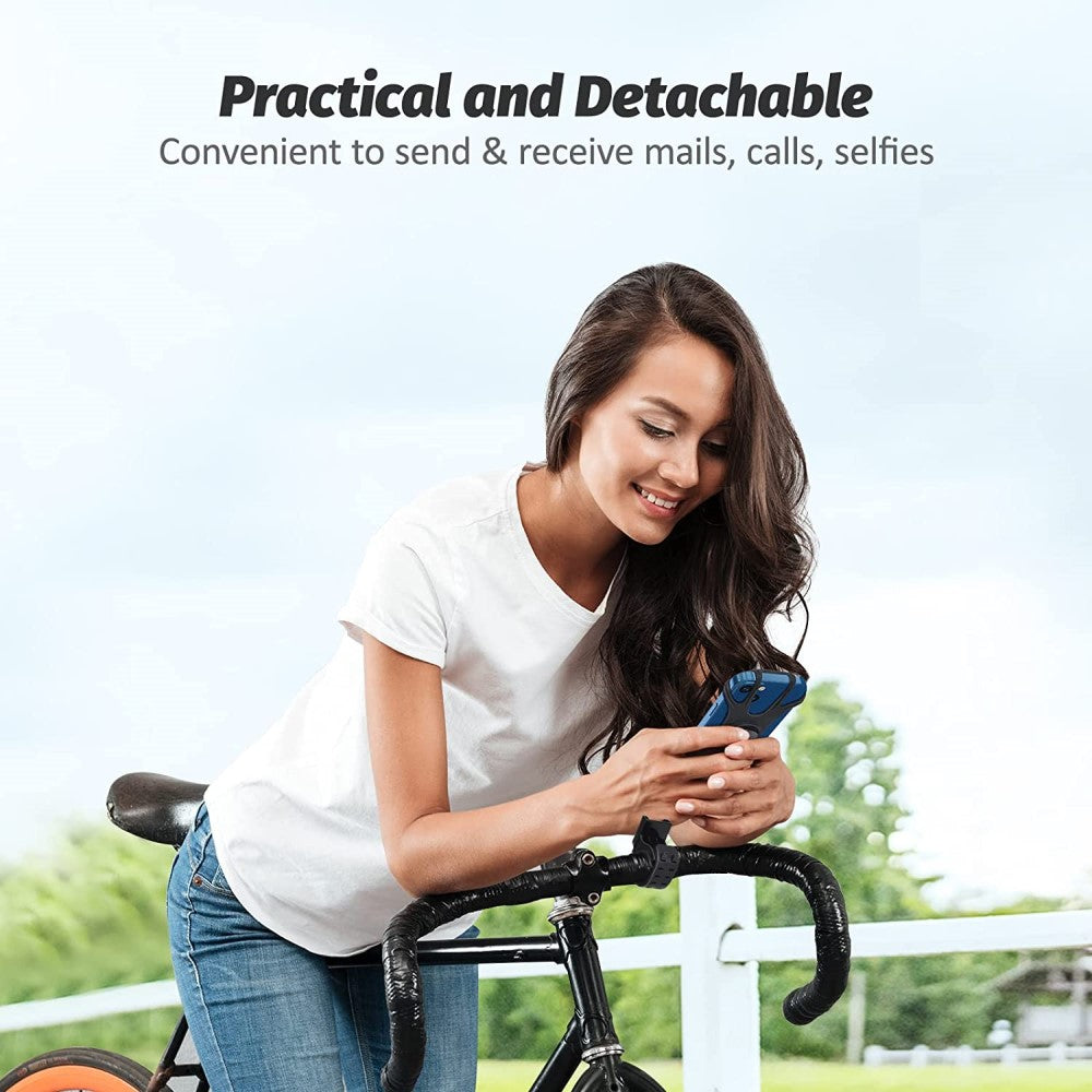 Practical and detachable bike phone holder