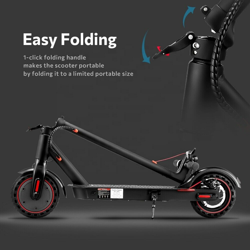 easy folding electric scooter with one click fold