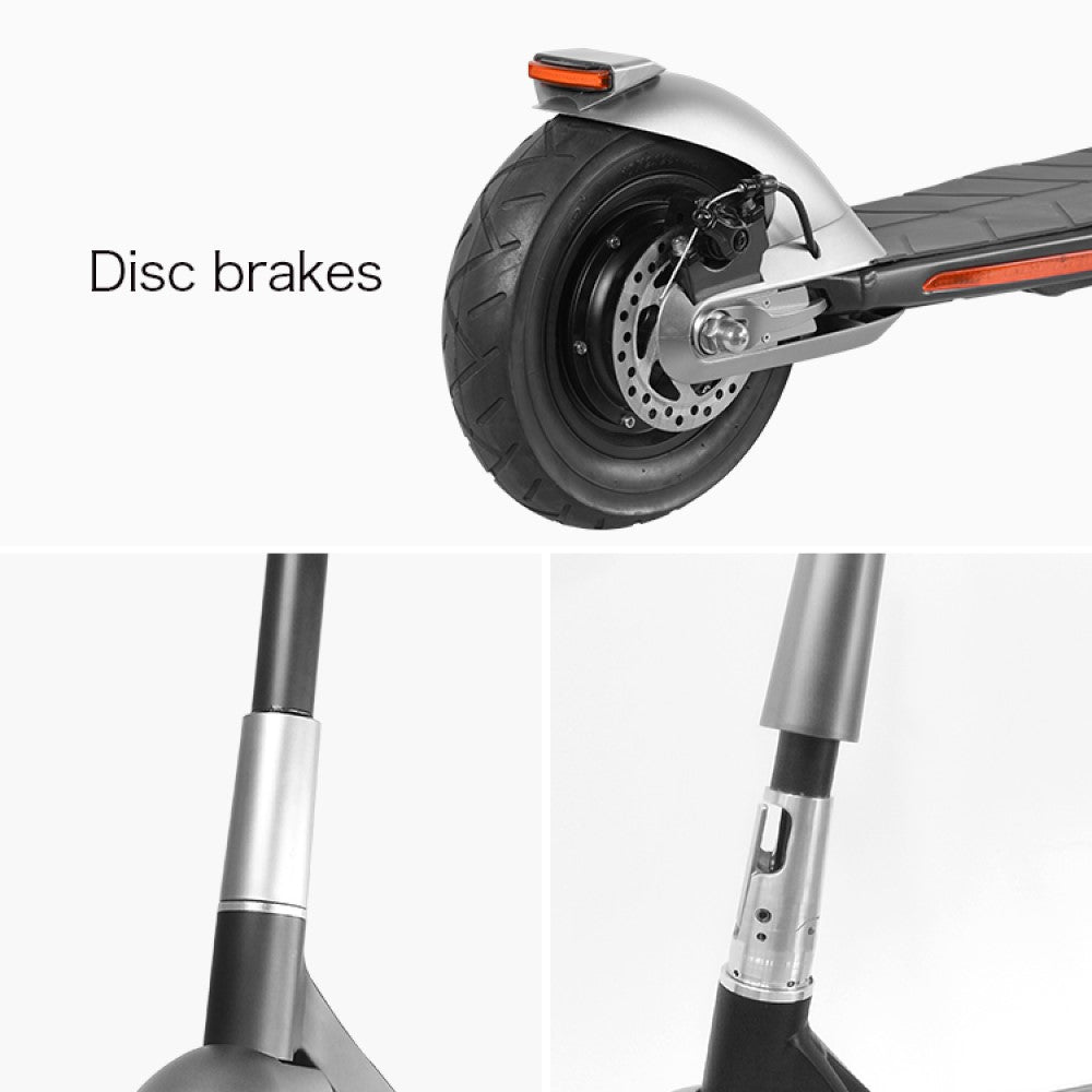 electric scooter with disc brakes