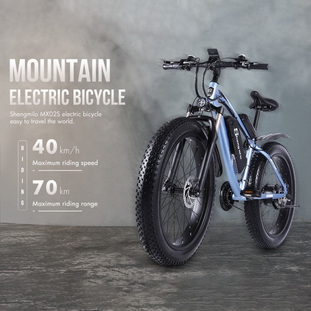 long range mountain electric bicycle